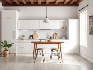 Comment accorder sa cuisine à un mange-debout sans faux pas déco ?