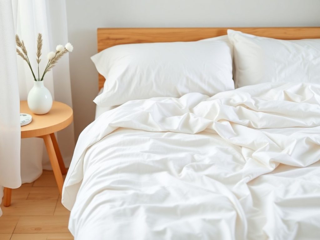 Percale de coton : le secret d’un linge de lit à la fois doux, frais et durable