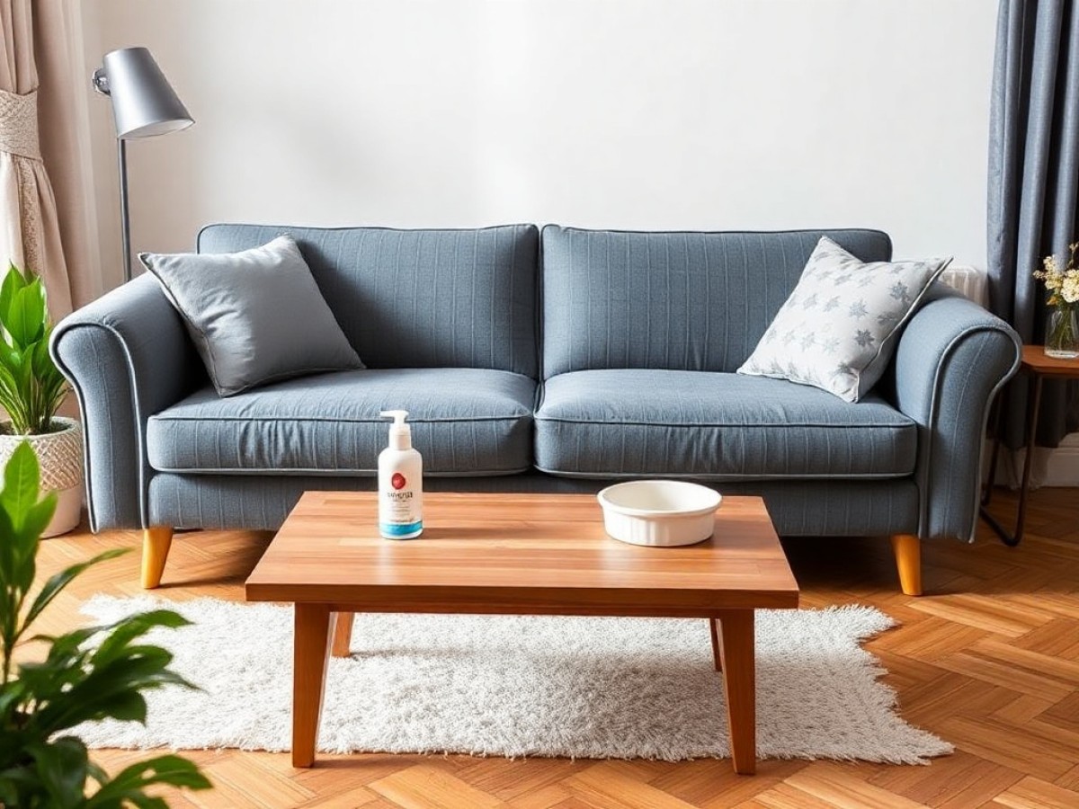 Canapé en tissu sale ? Voici la méthode de grand-mère redoutable pour le nettoyer sans l’abîmer