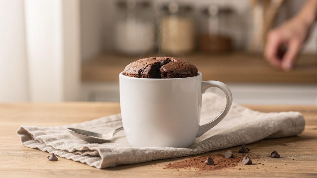 Recette mug cake sans oeuf : moelleux et prêt en 5 minutes