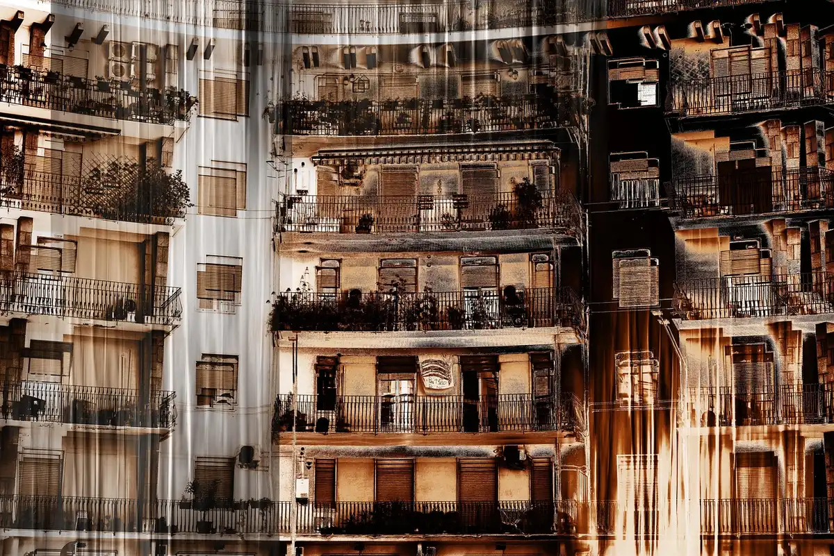 Façade d'immeuble parisien de luxe
